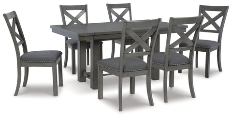 Myshanna Dining Table and 6 Chairs
