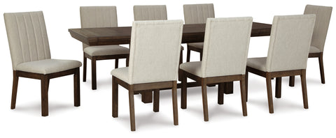 Dellbeck Dining Table and 8 Chairs